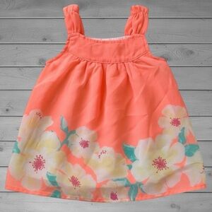 Healthtex Coral Floral Kids Top